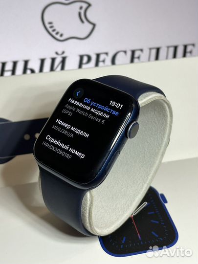 Часы apple watch 6 44 mm хорошие