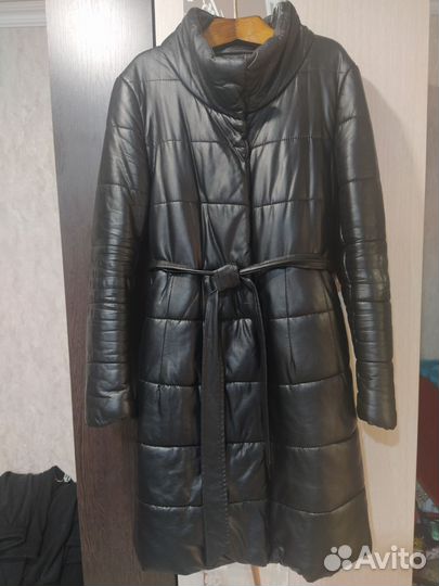 Плащ женский экокожа