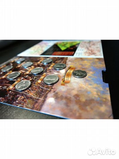 Набор монет Война 1812г. Бородино в альбоме