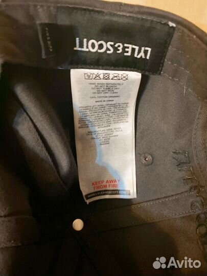 Кепка lyle scott