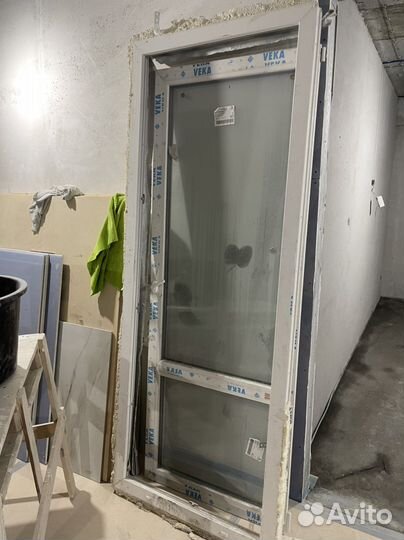 Дверь балконная пвх бу