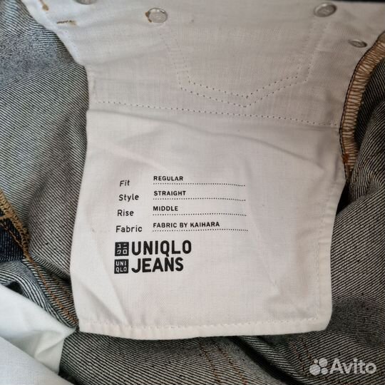 Джинсы Uniqlo selvedge