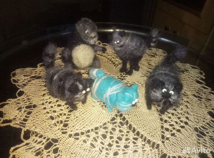 Игрушки из шерсти