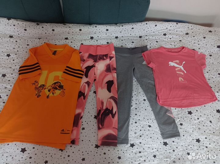 Спортивная одежда adidas, puma