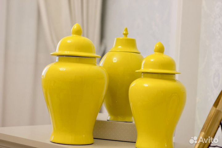 Новая Ваза(керамика).Имбирная банка