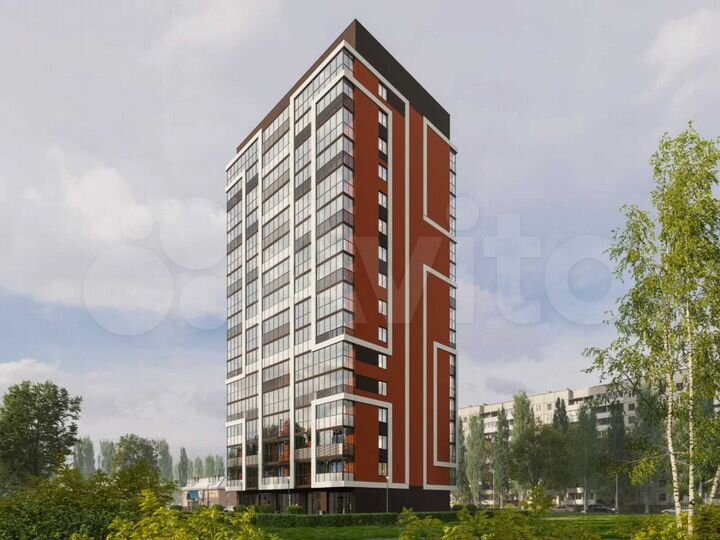 Квартира-студия, 31,2 м², 14/16 эт.