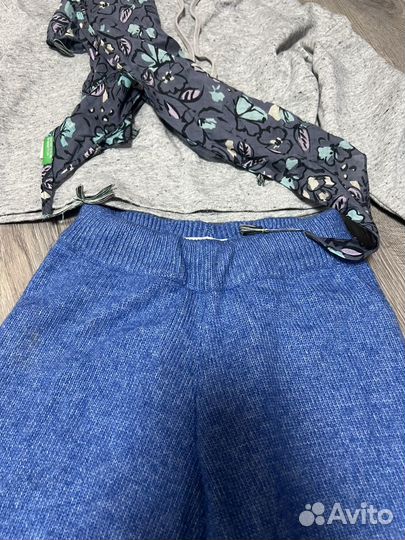 Брюки zara теплые 152