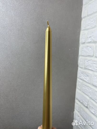 Свечи восковые большие