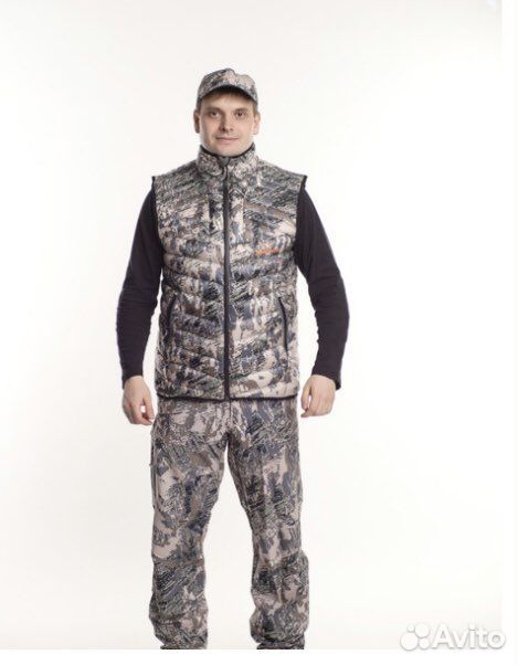 Жилет king hunter warm gray