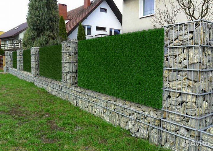 Забор/ Зеленый забор для коттеджных поселков