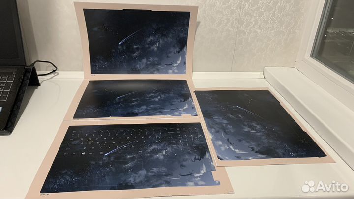 Lenovo legion 5 PRO виниловые защитные наклейки