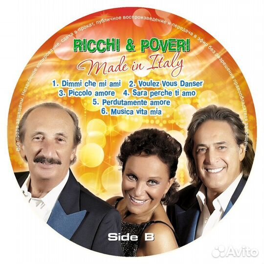 Винил Ricchi E Poveri – Made In Italy (LP)