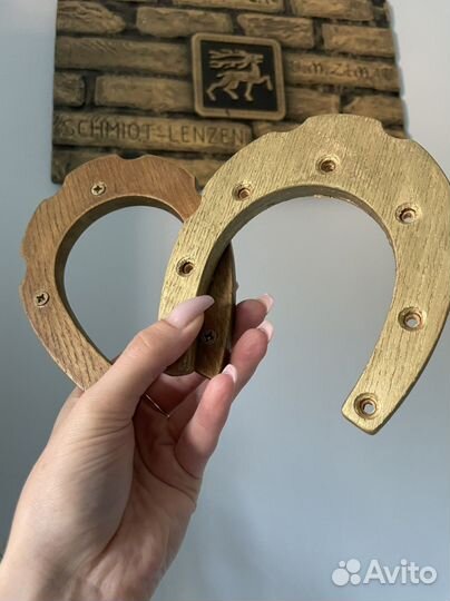 Подковы на удачу декор 2шт конная атрибутика