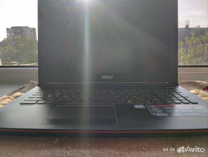 Игровой Ноутбук MSI GE62 6QC