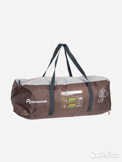 Палатка 4-местная Outventure Ottawa 4