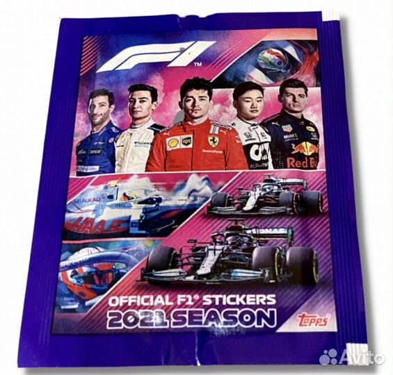 Наклейки topps Formula 1 2021