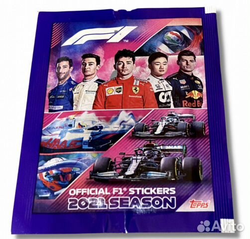 Наклейки topps Formula 1 2021