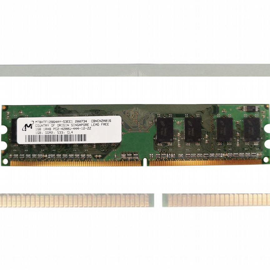 [MT8HTF12864AY-53EE1] Оперативная Память Micron 1gb Mt8htf12864ay-53ee1