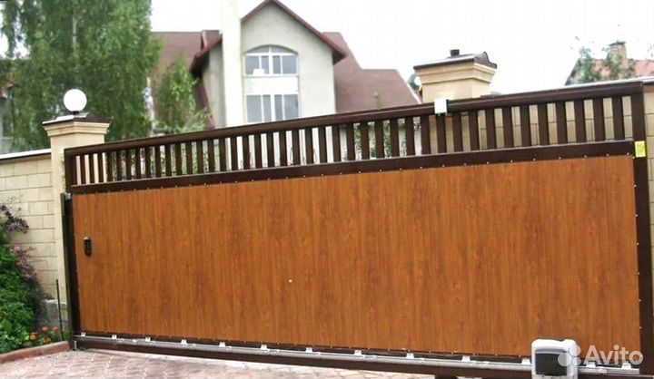 Откатные ворота с гарантией
