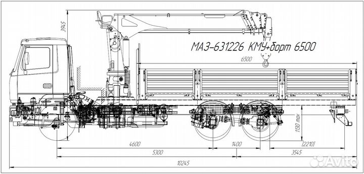 МАЗ 631226-585-042, 2023