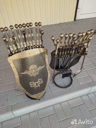 Подарок на день вдв, подставка для шампуров