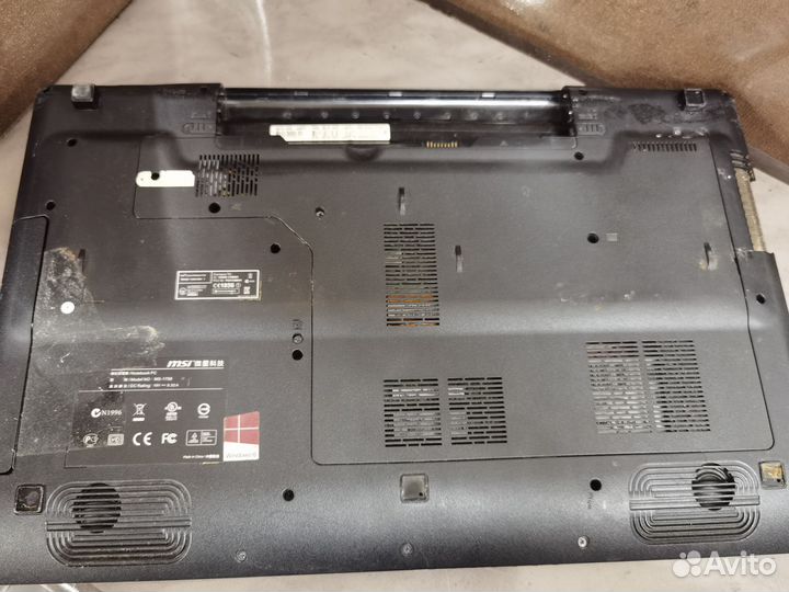 Игровой ноутбук MSI ge70 660mx