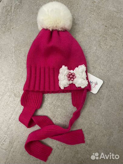 Шапка новая демисезон, шерсть с кашемиром