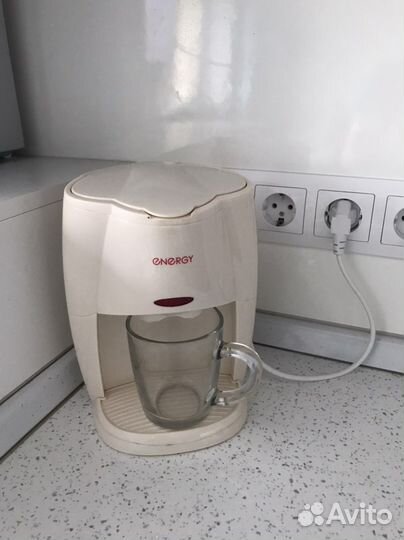 Кофеварка energy EN-601 бежевый