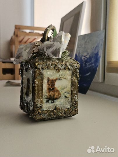 Новогодняя игрушка ручная работа