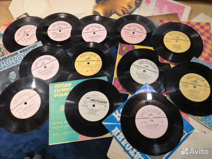 Виниловые пластинки СССР