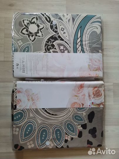 Постельный комплект сатин 215х200