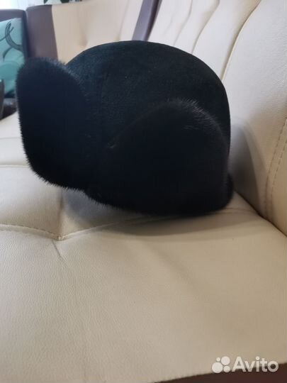 Меховая мужская кепка