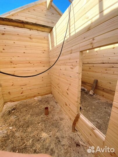 Дома и Бани из сухого проф. Бруса