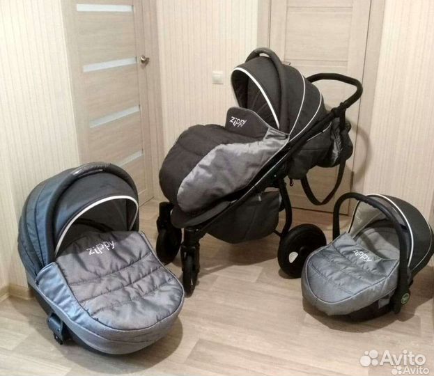 Tutis zippy 3 в 1 silver