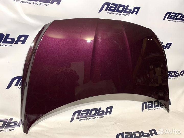 Капот Hyundai Solaris(10-14) Фиолетовый (PXA)