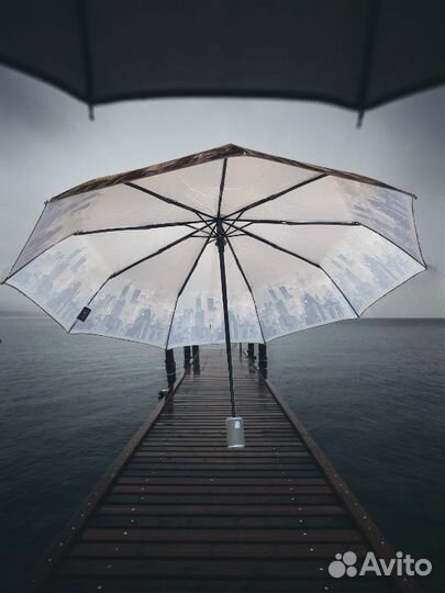 Зонт автомат женский с ситемой 