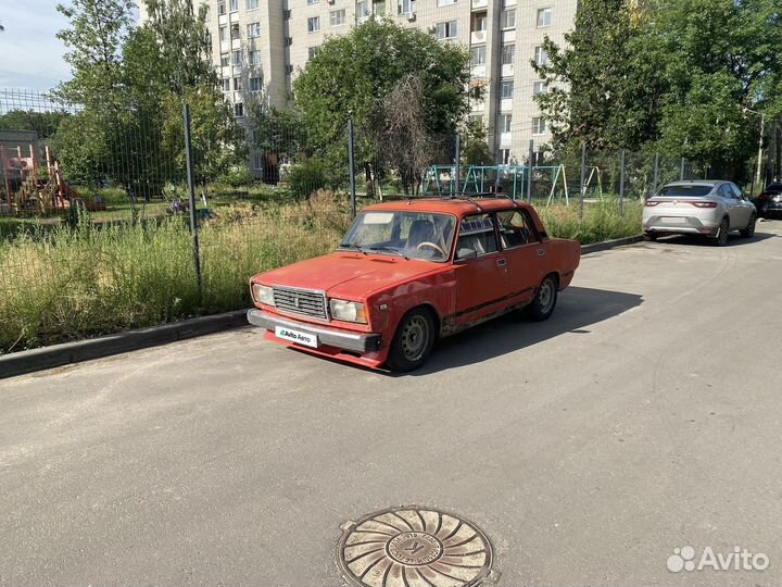 ВАЗ 2107 1.5 МТ, 1985, 97 300 км