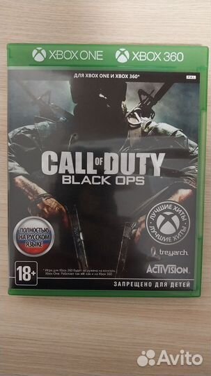 Диск игры Call of Duty Black ops для Xbox one/360