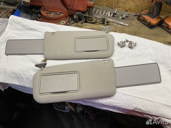 Солнцезащитные козырьки на Паджеро 4