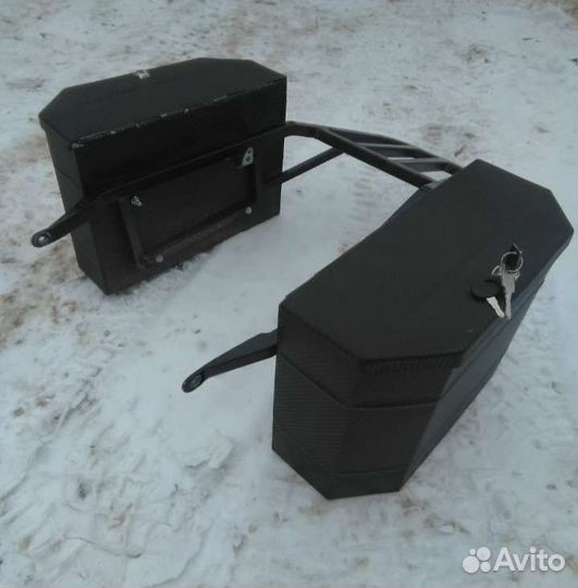 Багажная система с кофрами для honda сб400 втек