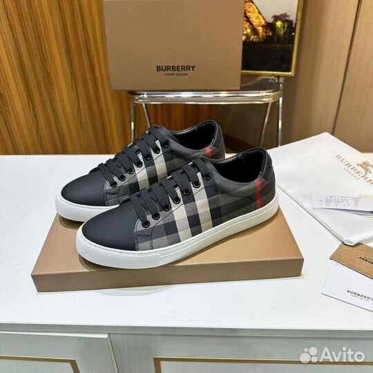 Кеды burberry мужские