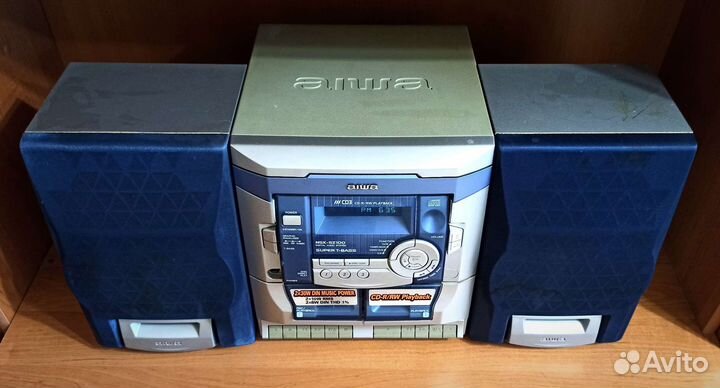 Бронь Музыкальный центр aiwa 3 диска радио aux