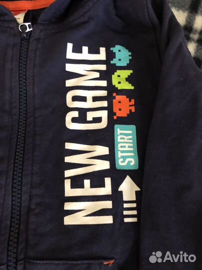 Кофта х/б р.128