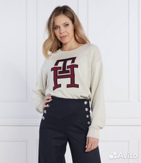 Свитер женский Tommy Hilfiger (размер М) Оригинал