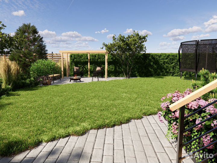 Ландшафтный дизайн. Проектирование участка