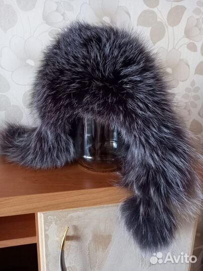 Шапка ушанка женская