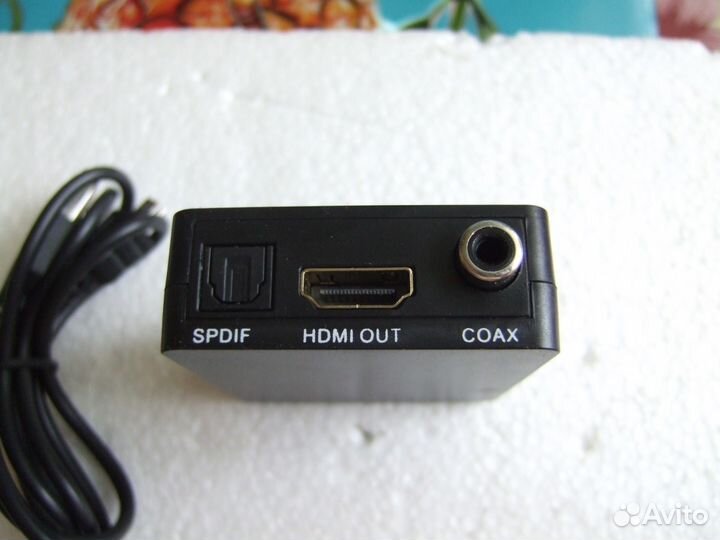 Конвертер hdmi на hdmi с отводом цифрового звука