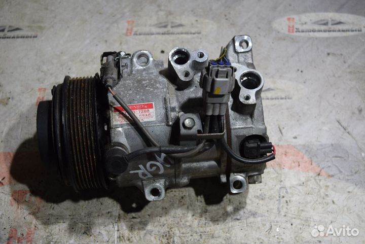 Компрессор кондиционера c Toyota Mark X GRX120 4GR