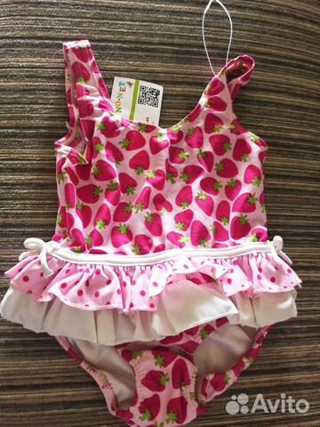 Купальник с подгузником новый на 2 года