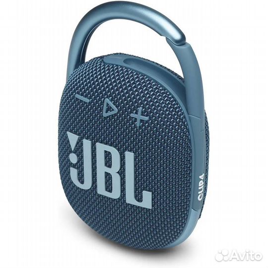 Портативная акустика JBL Clip 4, синий jblclip4BLU